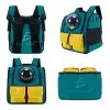 Bolsa Mochila Transportadora Perro Gato Portátil Viaje Para Mascotas