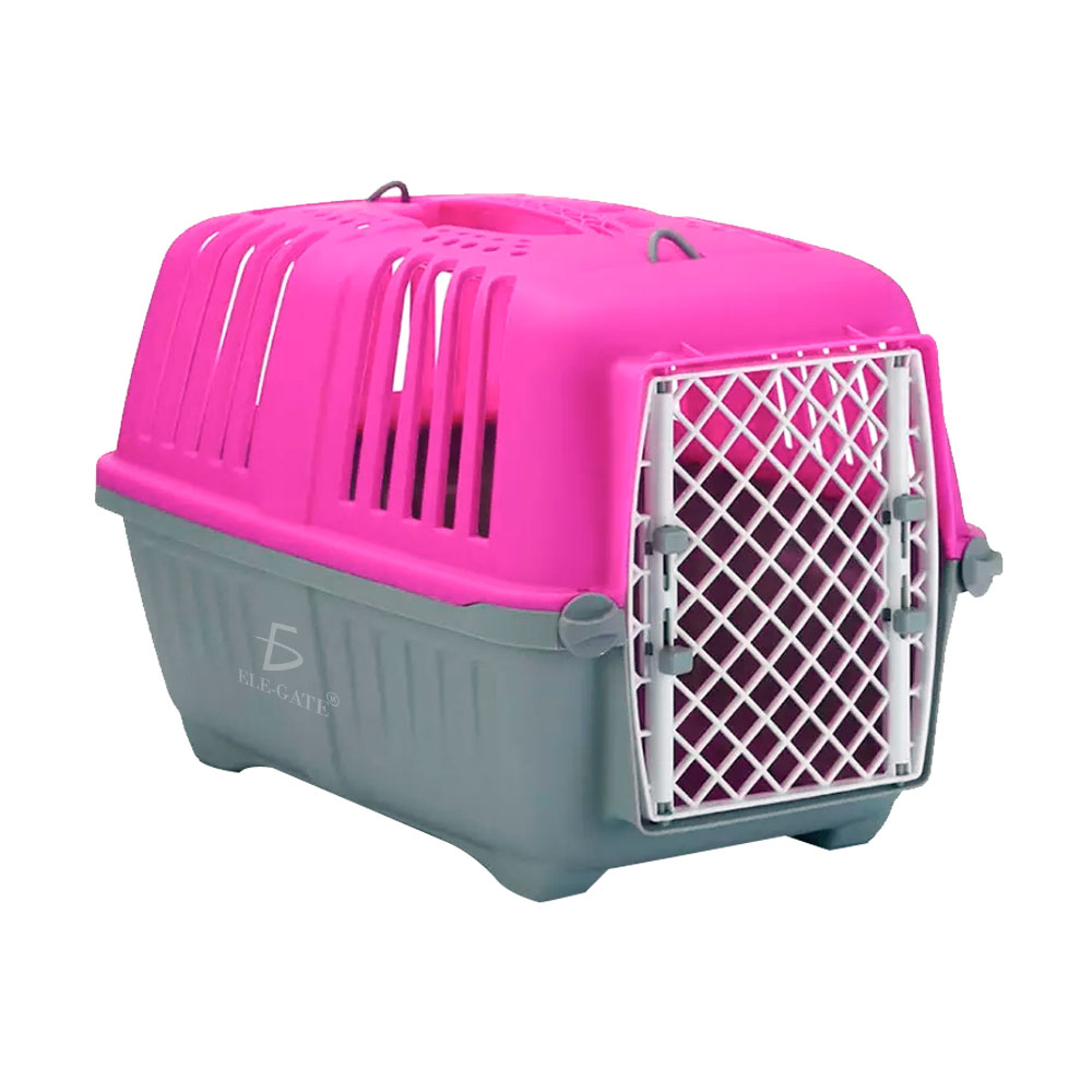 Mono añadir Deshacer Caja Transportadora Para Mascotas Perro Y Gato 46x27x28 Cm - ELE-GATE