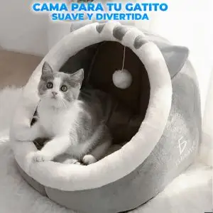 Cama Tipo Iglú para Gato