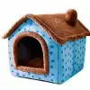 Comoda Cama para Mascotas De Esponja Casa para Perro y Gato