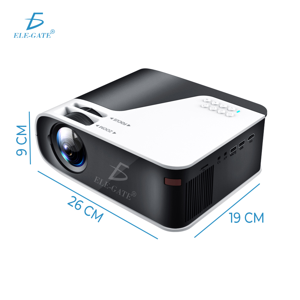 Mini proyector inteligente portátil proyector con Wifi y Bluetooth