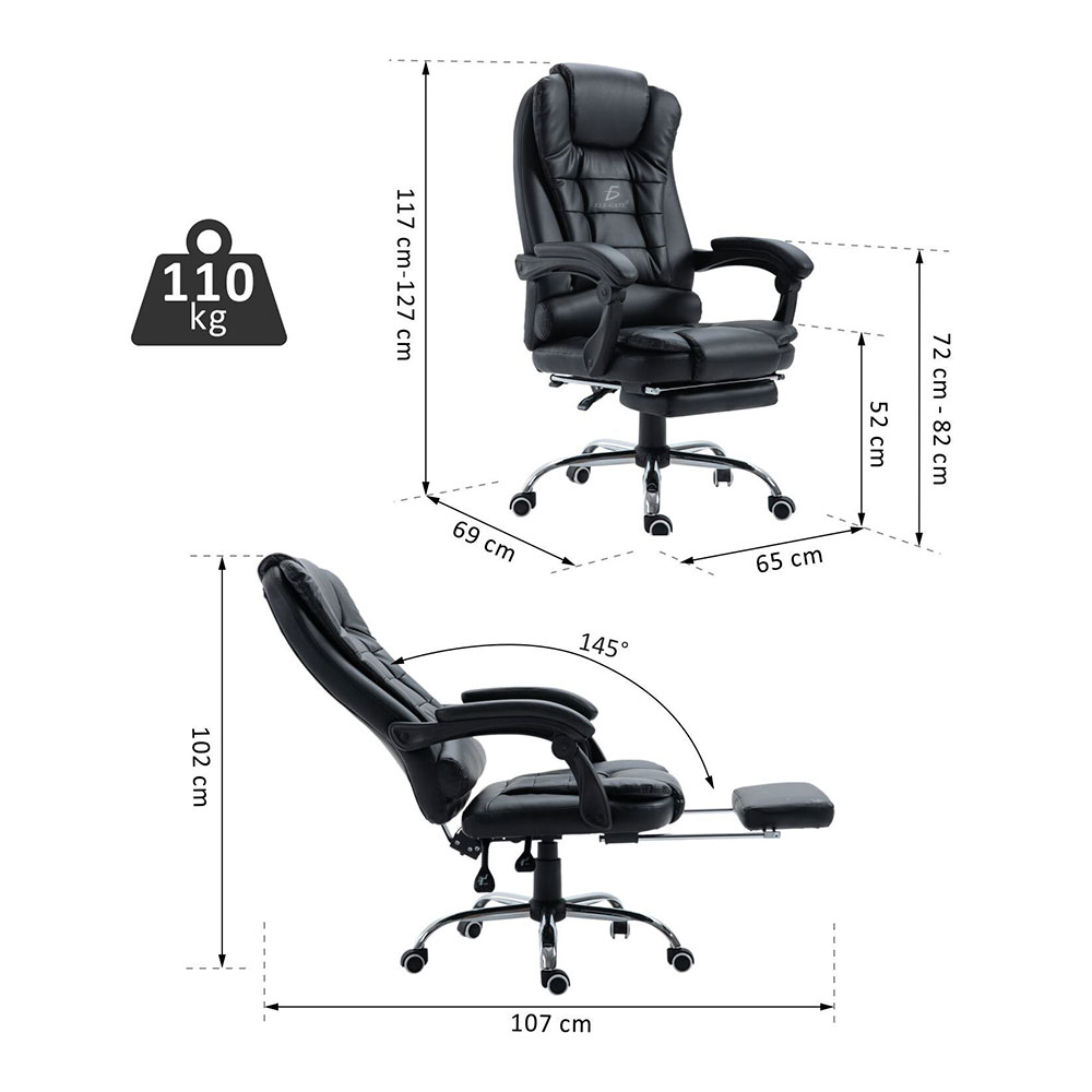  Silla de escritorio, silla de oficina, silla de computadora,  silla ergonómica, asiento de ingeniería, para juegos, silla elevadora para  el hogar, silla de oficina sedentaria, silla ejecutiva reclinable, silla de  trabajo (