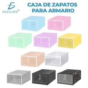 Cajas Organizadoras De Zapatos Apilables Almacenaje 6 piezas Model:S