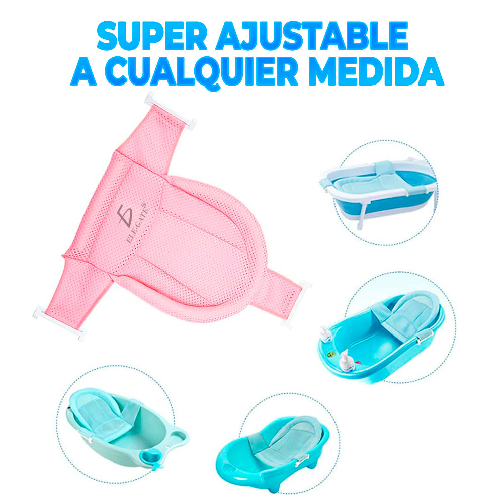 AG Bebés - Bañera con soporte y antideslizante super