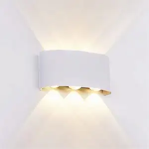 Lámpara Led De 6w Para Pared De Uso Exterior E Interior Ip67