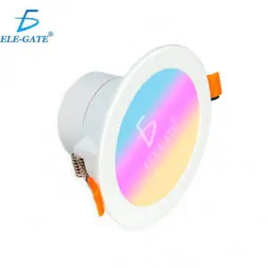 Lámpara De Techo Moderna Led RGB Colgante Inteligente Wifi