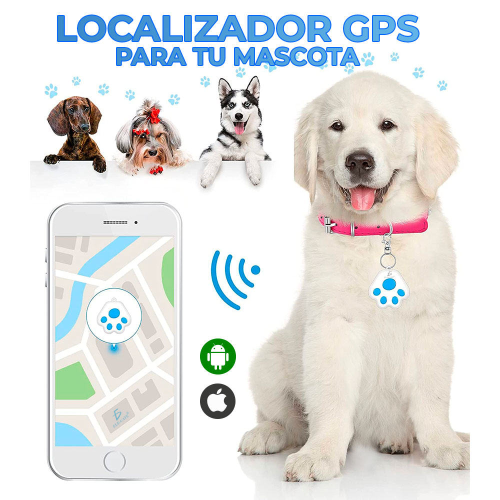  Sogllqam Rastreador GPS 2023 para niños, rastreador inteligente  e impermeable, localizador GPS portátil para perros y gatos, rastreador de  llavero GPS, control de aplicaciones, dispositivo de seguimiento GPS para  perros (1