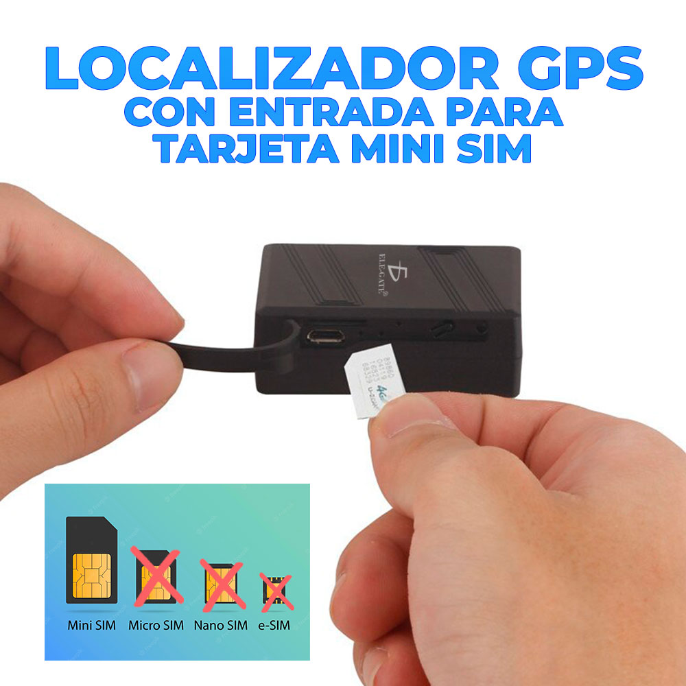 Localizador GPS Portátil Mini - Localizadores GPS