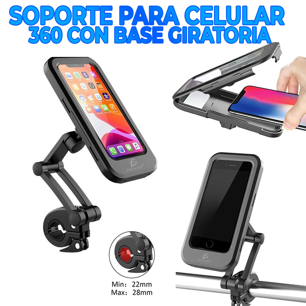 Porta Celular Para Moto Y Bicicleta Magnético / Impermeable De