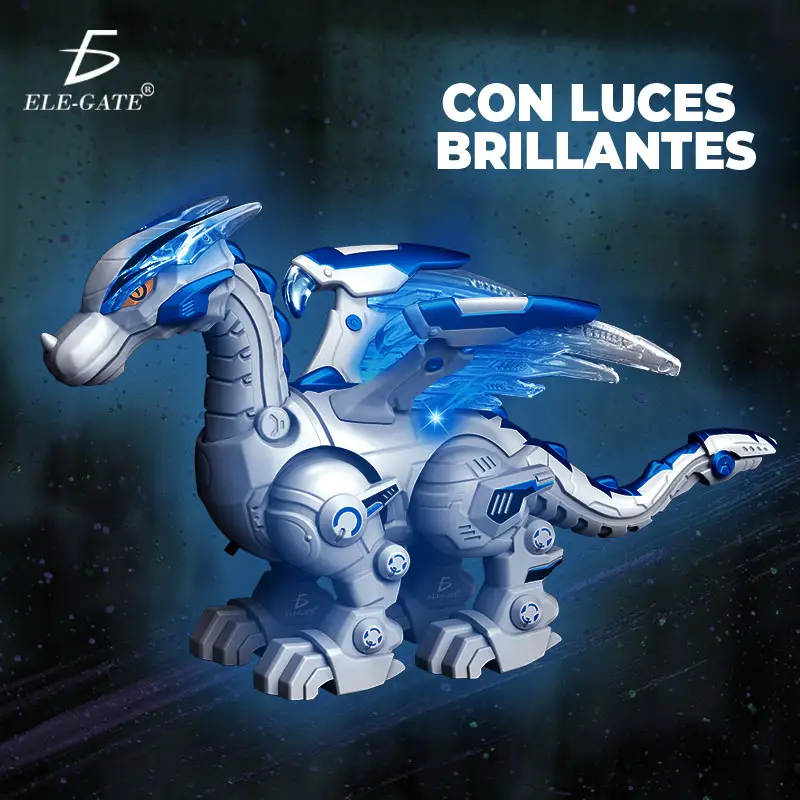 Juguete Dragon Mecánico Con Sonido - Imagen 2