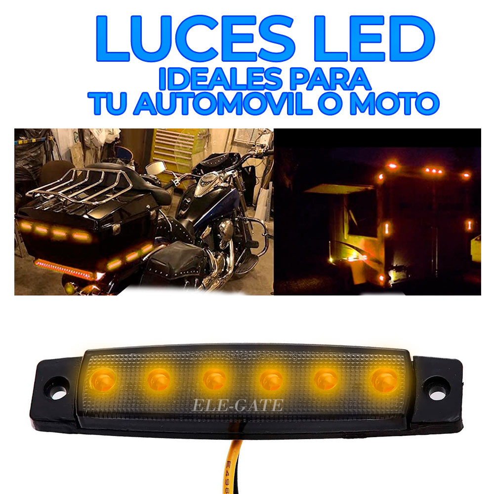 4 unids LED Laterales Luces de Marcador para Camiones Verde LED Extremo  Esquema Marcador Decoración Multiusos Luz Lámpara Camión Remolque Autobús