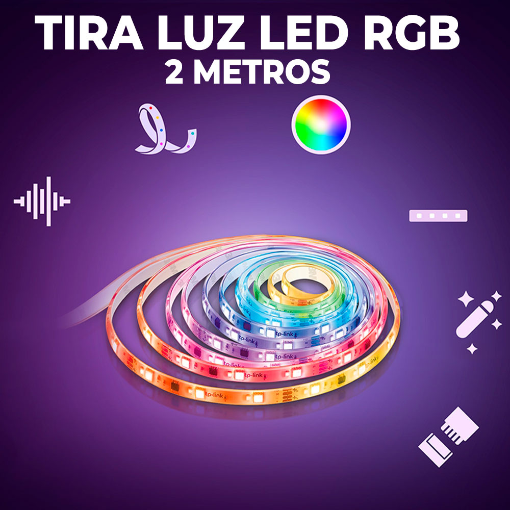 Tiras De Luces Led 5050 Rgb 2 Metros App Bluetooth Control - ELE-GATE