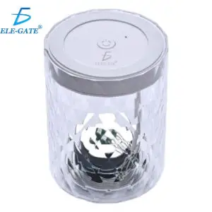 Lámpara de Cristal Acrílico Con Bocina Bluetooth