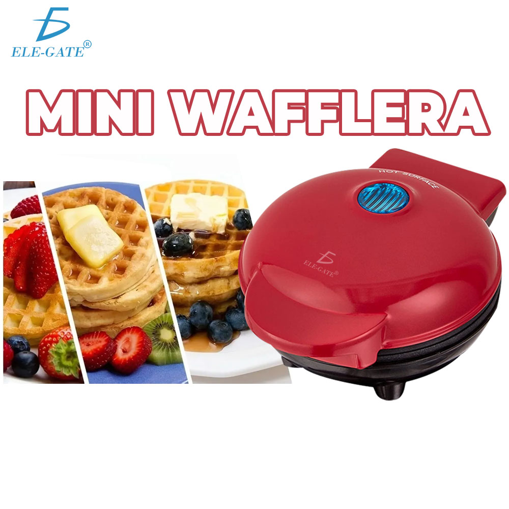 #1 Maquina Para Hacer Waffles Electrica Redonda Gofrera Belga Sandwichera  NUEVO