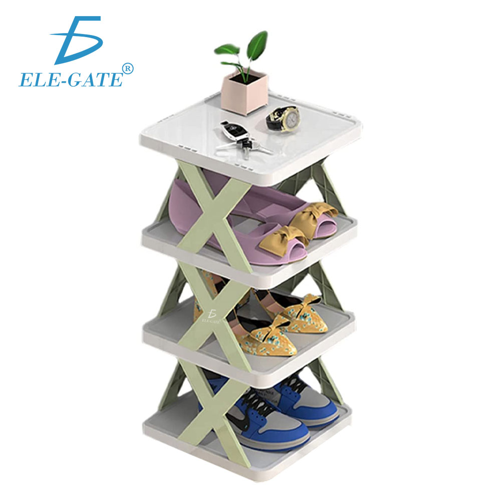 Organizador plegable mediano para zapatos en forma de cajón con 4  compartimentos de plástico / hog. 224.m – Joinet