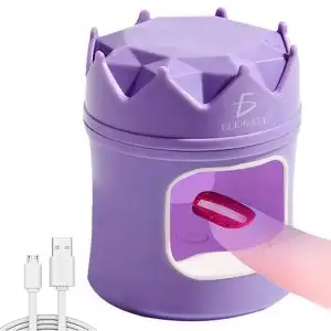 Mini Lampara Uv Secador De Uñas Portátil