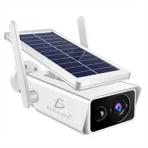 Cámara Wifi Con Panel Solar Full Hd Vigilancia Sin Cables