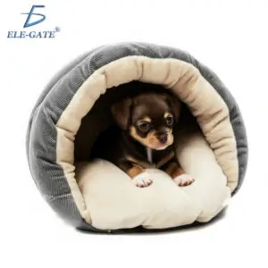 Cama Tipo Casa para Gato o Perro Pequeño 41 × 41 × 23 cm