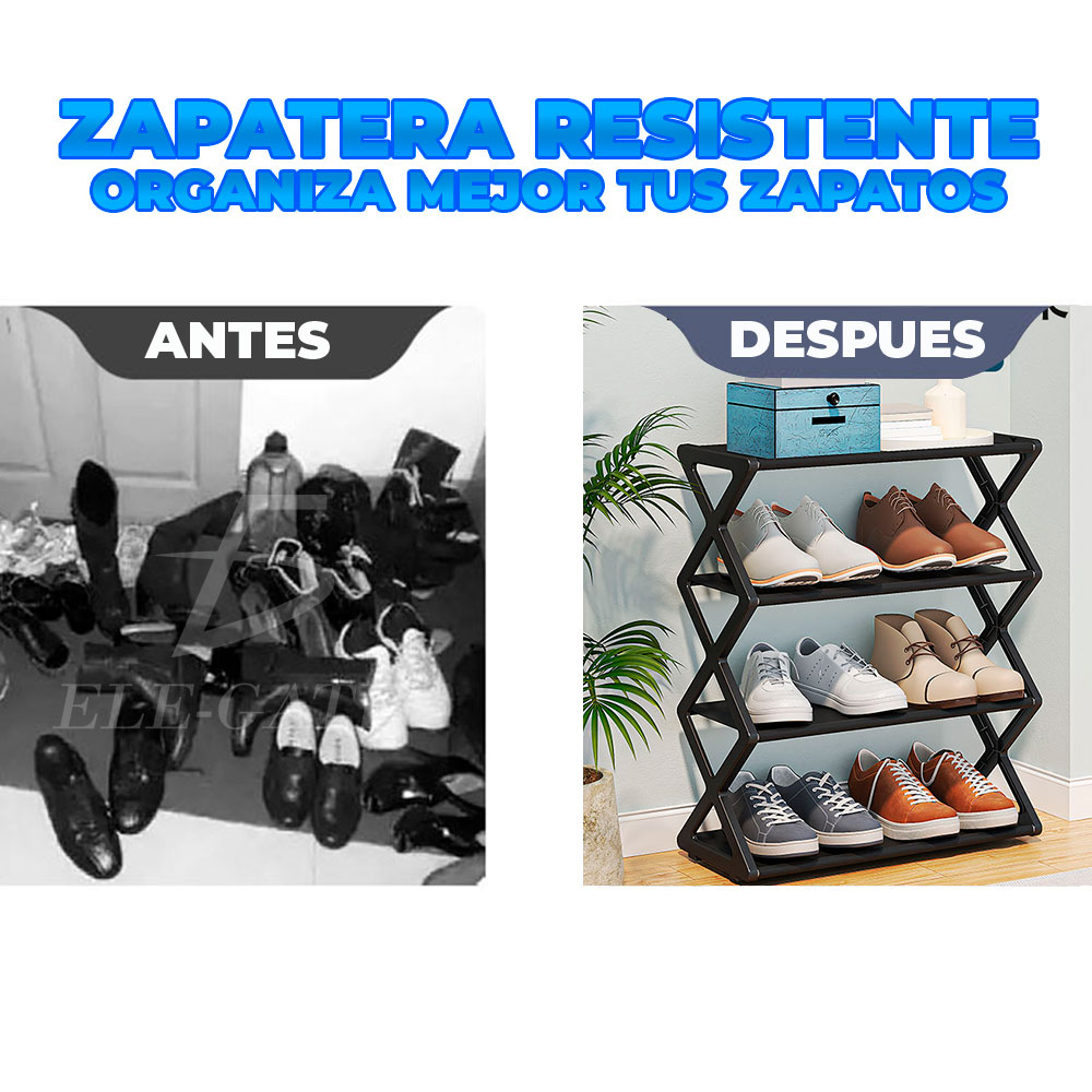 Zapatero organizador 4 niveles para 12 pares — Importadora USA