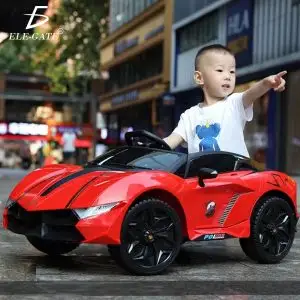 Carro Electrico Carreras Montable Para Niños música usb