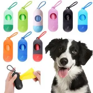 Dispensador De Bolsas Sanitarias Desechables Para Mascotas