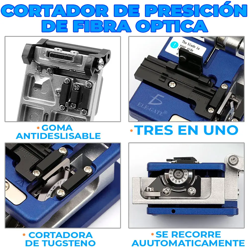 Cortadora Fibra Óptica De Precisión Para Conectores - Imagen 4