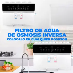 Dispensador de Agua Electrico Fria y Caliente con Osmosis Inversa