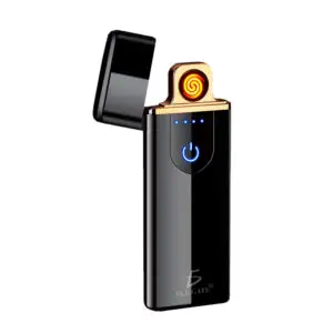 Encendedor Eléctrico USB De Plasma Con Indicador De Batería.