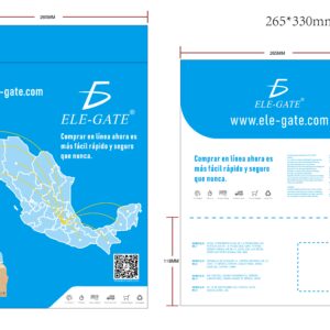 Bolsas de Envío con Impresión Total – Tamaño  26.5X33cm