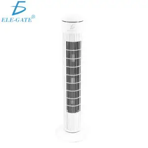 Ventilador de Torre 76cm con 3 Velocidades y Giro de 90 Grados.