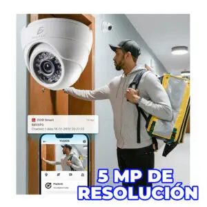 Cámara IP de Seguridad para el hogar Inalámbrico con Wifi 720P 960P 1080P HD Soporte de Audio Ranura Micro SD Ipcam