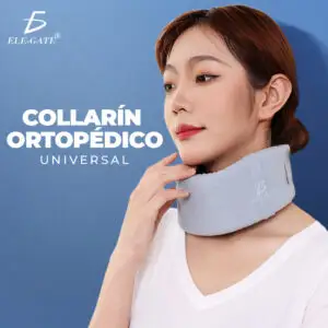 Collarín Cervical Ortopédico de Esponja para Estabilizar la Columna Vertebral