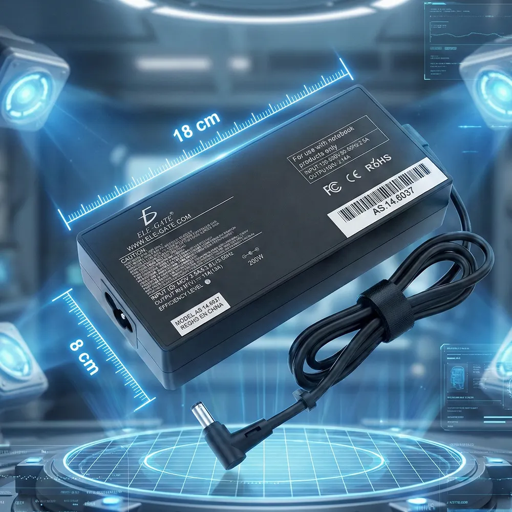 Cargador Para Laptop Compatible ASUS ROG 280W 20V 14A 60x37mm - Imagen 4
