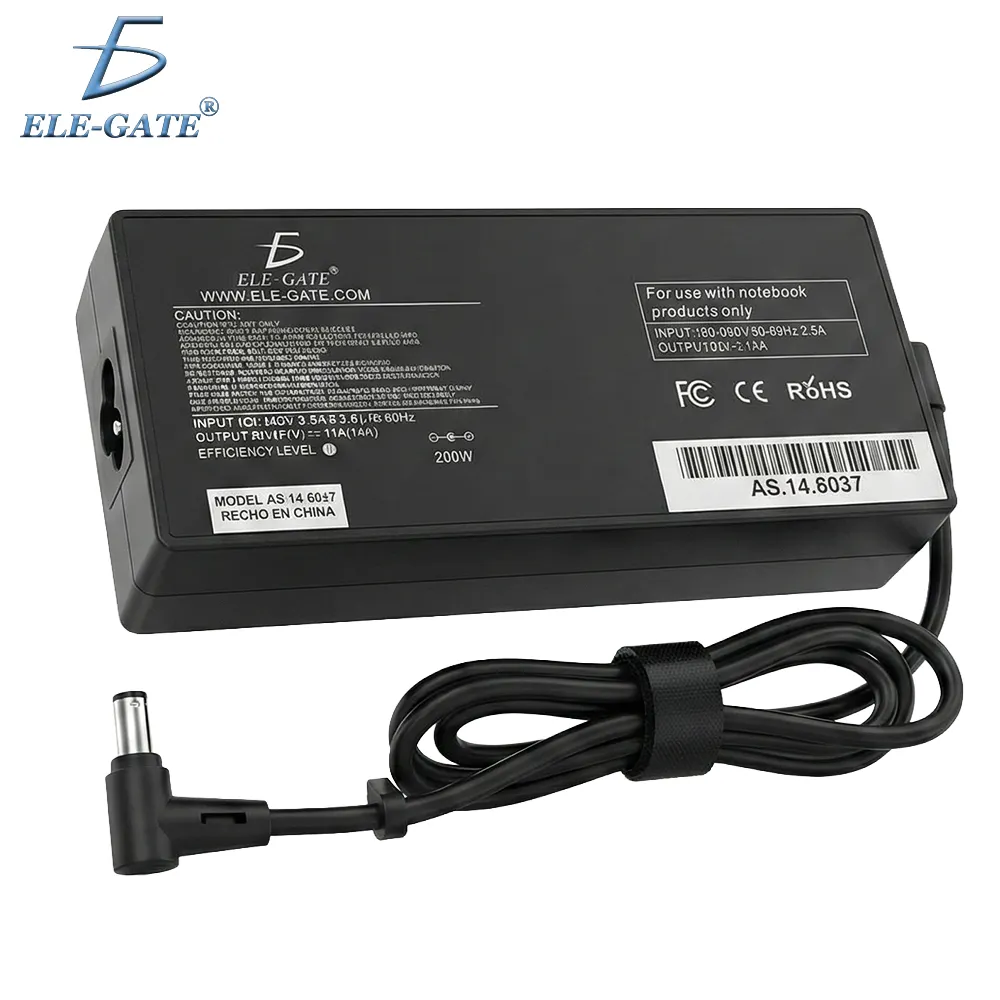 Cargador Para Laptop Compatible ASUS ROG 280W 20V 14A 60x37mm