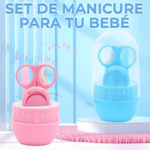 Set de aseo Esencial Herramienta de Cuidado de Uñas para Manicura para Bebè