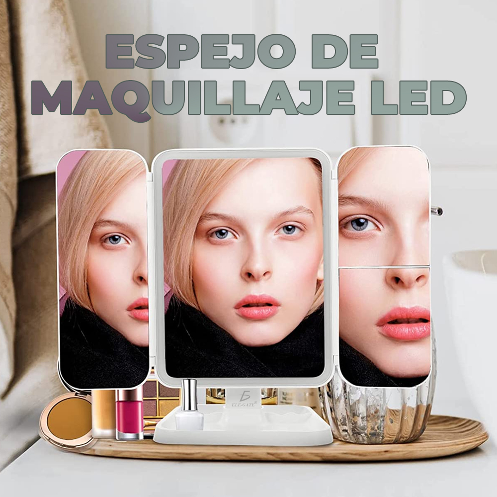 Los 6 espejos de maquillaje con luz LED más valorados en