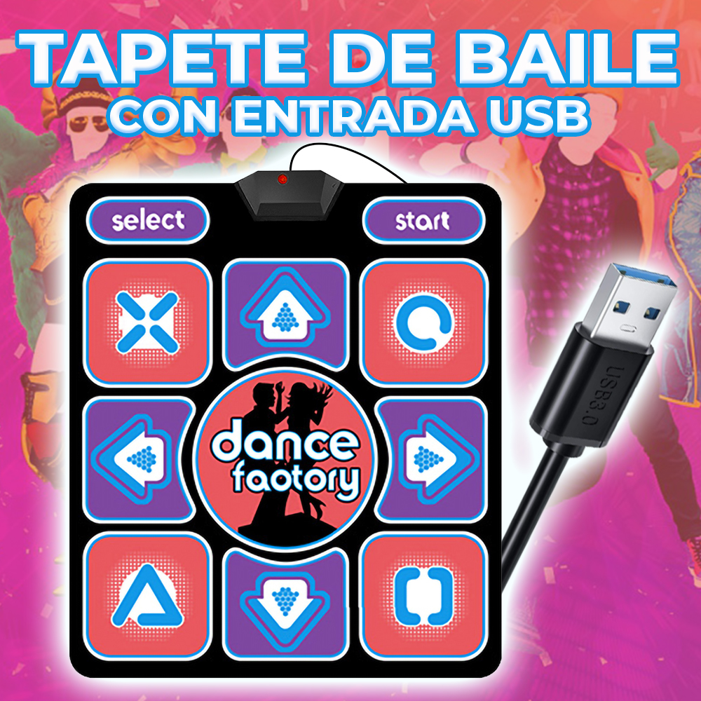 MAGT Alfombras De Baile, Alfombras de Baile con USB Alfombras De Baile para  Niños/Adultos Antideslizante Durable Estera de Baile para PC, Regalo para  Niño : .es: Juguetes y juegos