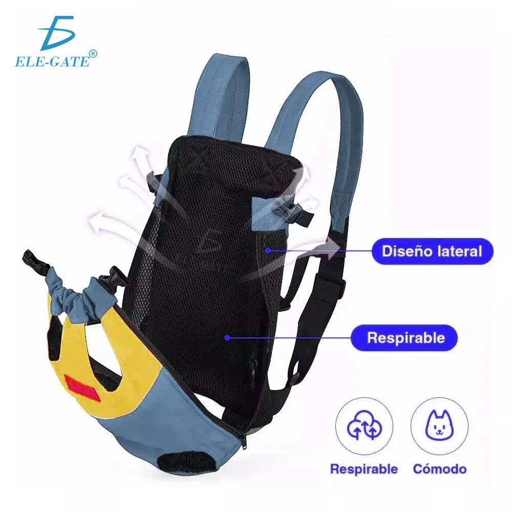 Bolso portátil de Cuatro Patas de Mascota para Viaje Divertido Talla S - Imagen 5