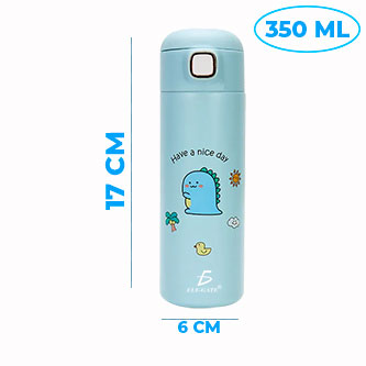 Botella Termo de acero inoxidable con Popote - Image 6