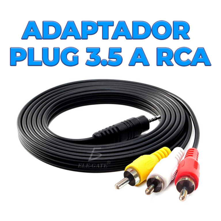 3.5mm mini av macho a 3 rca hembra cable de audio vídeo cable estéreo