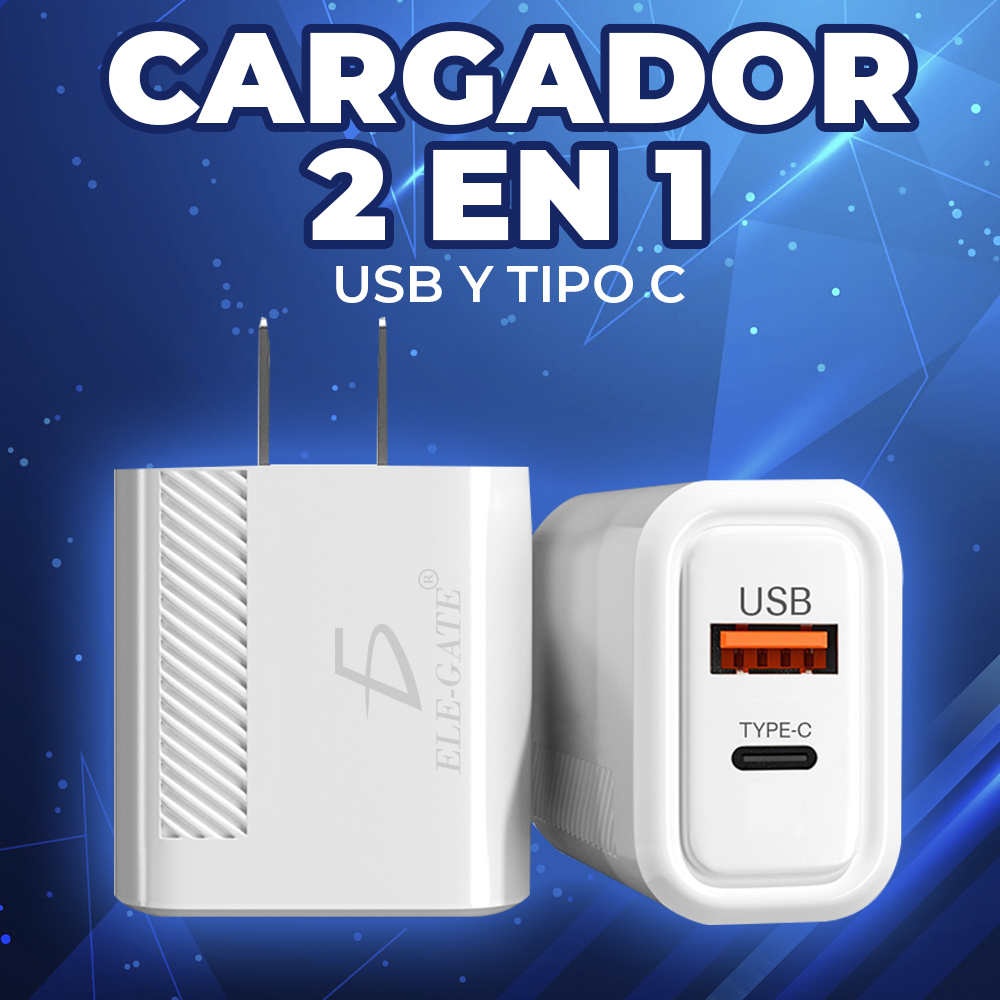 INIU Cargador de coche USB C, 66 W total [USB C+USB A] adaptador de  cargador de coche con PD y control de calidad, carga rápida todo metal  pequeño