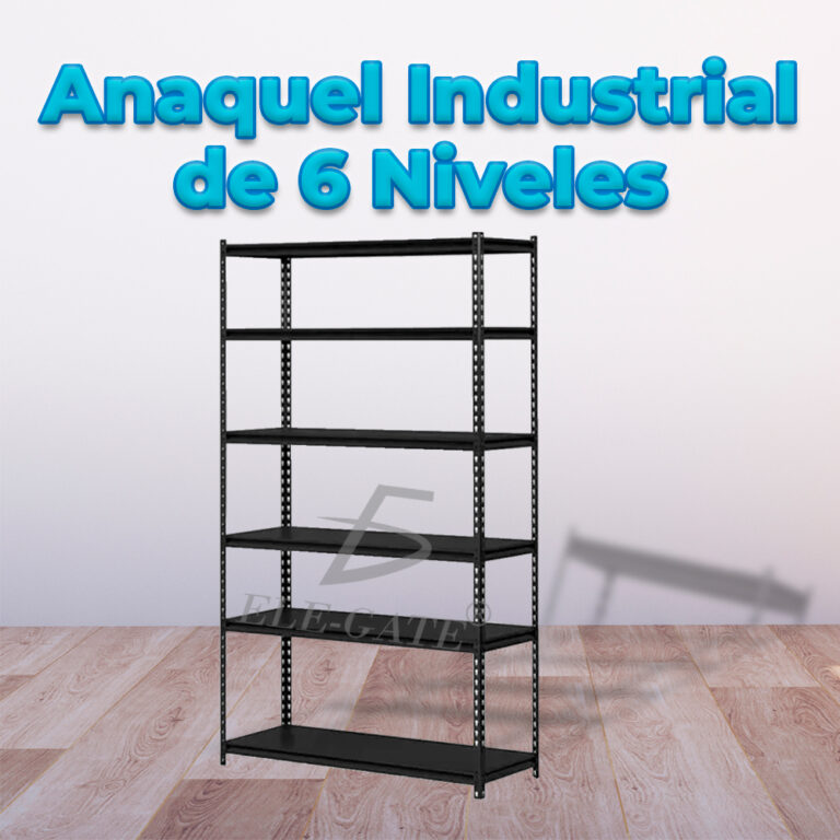 Estante de Acero Muscle Rack de 6 Repisas – Organización Robusta y ...
