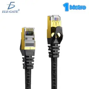 Cable para Red Cat7 Vention RJ45 Ethernet UTP Negro 1.5m