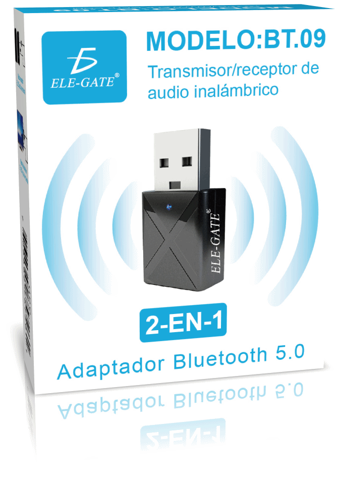Receptor De Transmisor Bluetooth Adaptador Bluetooth 5.0 Señal Estable RGB  Luz Ambiental De Largo Alcance Para TV