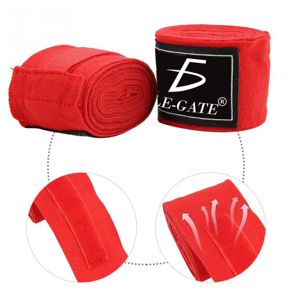 Vendas de Boxeo Elásticas - Envoltura de Mano para Kickboxing y Algodón - Imagen 5