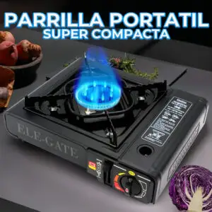 Estufa de Camping Portátil a Gas Butano - Calor y Conveniencia en tus Aventuras al Aire Libre