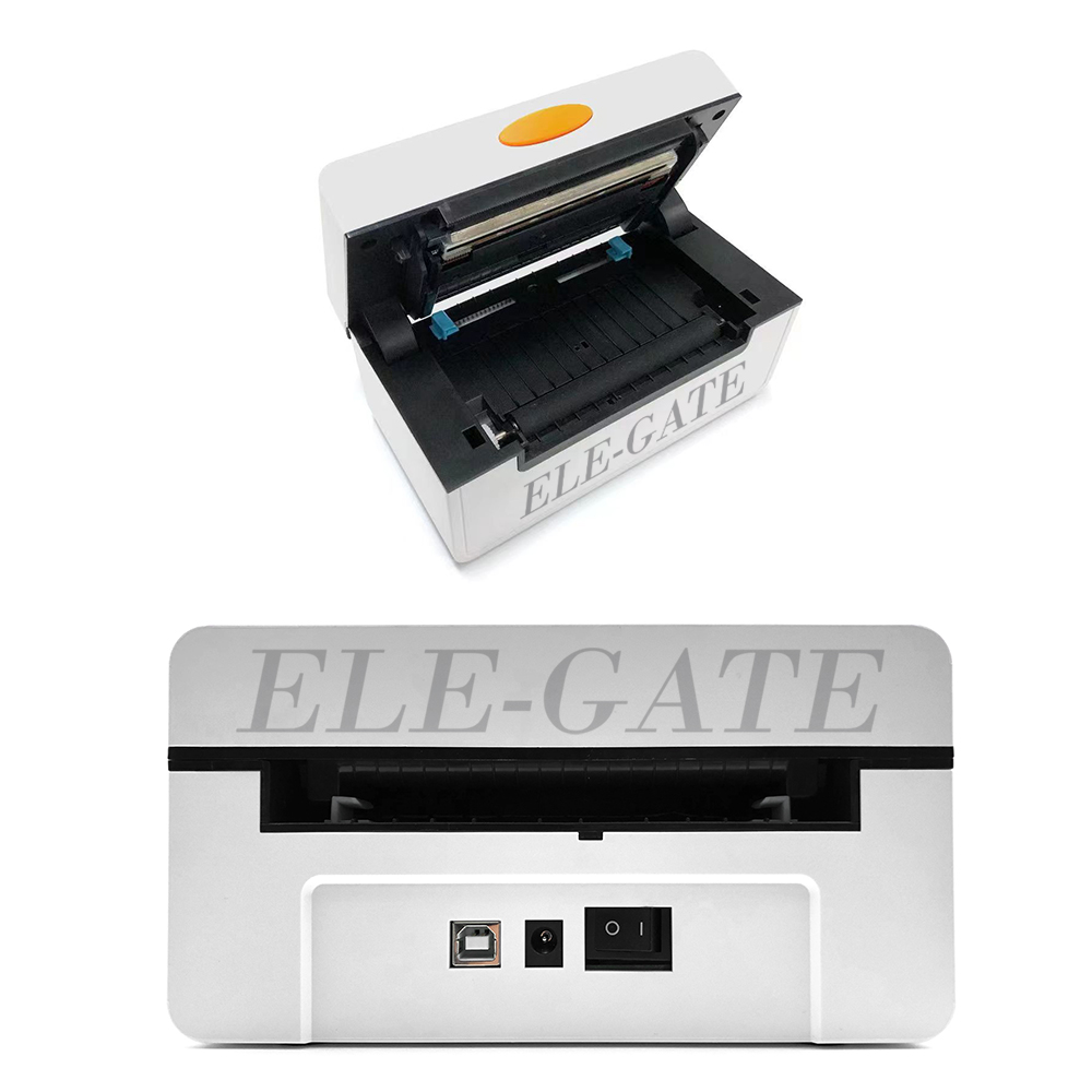 Impresora de envío de 4.331 in, etiquetadora Bluetooth de 4 pulgadas,  impresora térmica de código de barras inalámbrica 4 x 6, compatible con  Windows