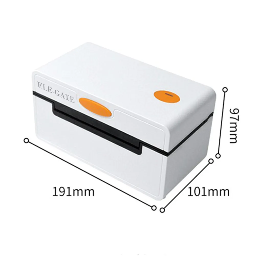 Impresora De Etiquetas De Codigo De Barras Y Envío De 4'' 110 Mm Usb - Imagen 4