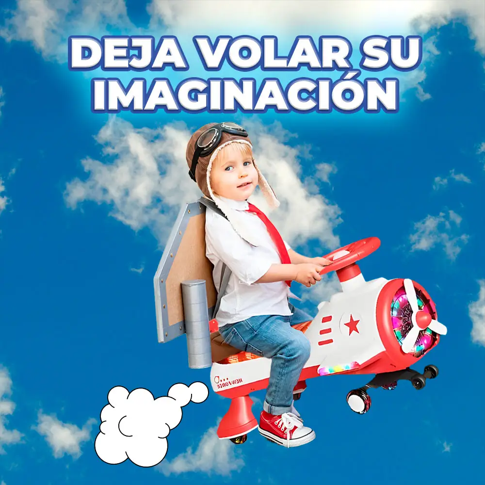 Scooter Espacial con Asiento para Niños: Divertido y Seguro Paseo para tu Pequeño - Imagen 3