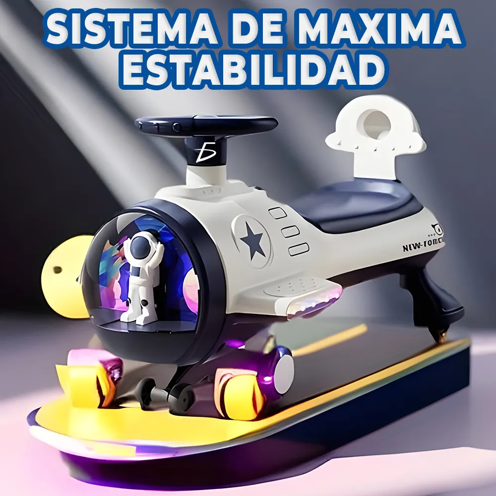 Scooter Cápsula Espacial para Niños: Diversión y Equilibrio en un Regalo Seguro - Imagen 3
